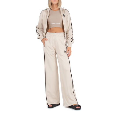 Comme Des Fuckdown beige katoenen jeans en broek
