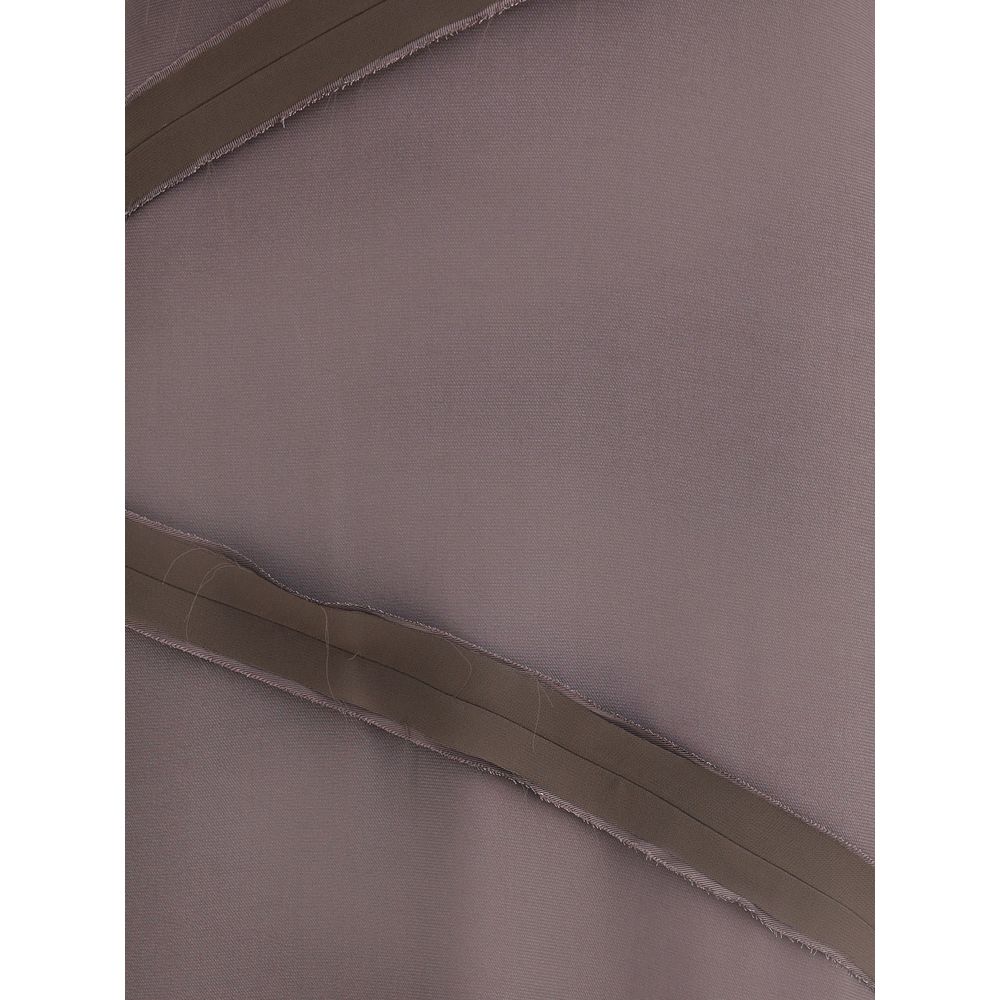 De Attico asymmetrische midi-jurk