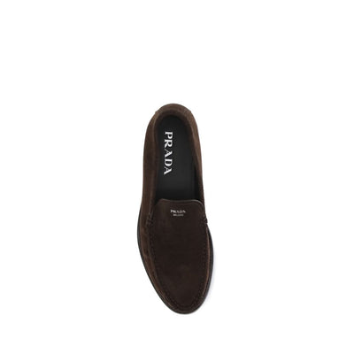 Prada suède loafers