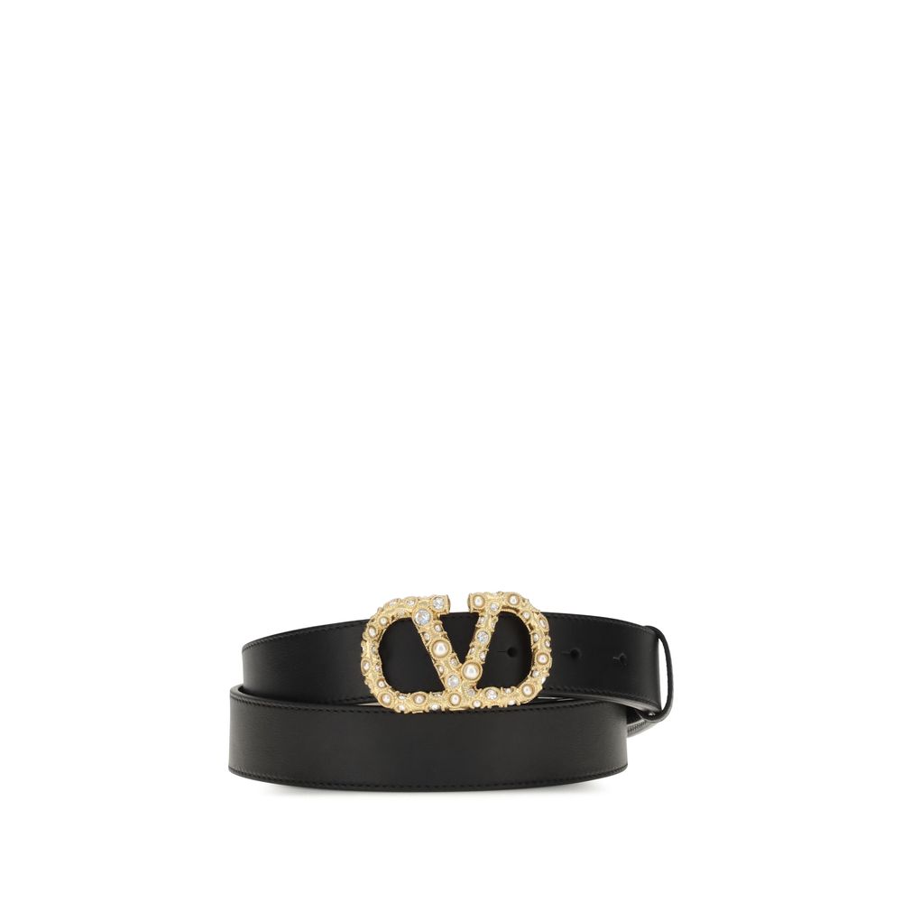 Valentino Garavani VLogo leren riem