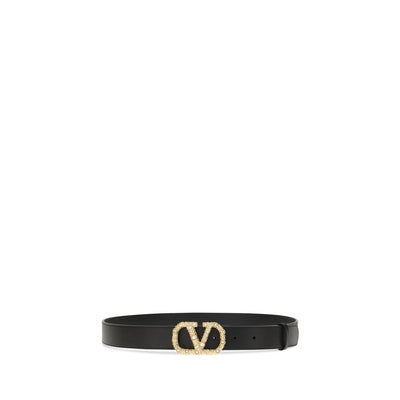Valentino Garavani VLogo leren riem