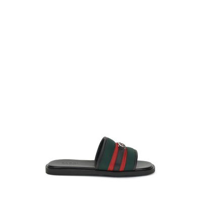 Gucci GG-motief Slider Sandalen