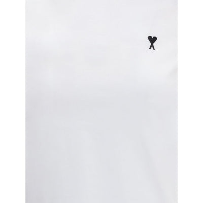 Ami Paris Ami De Coeur cropped T-shirt