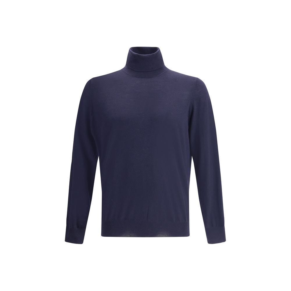 Pull col roulé en laine Brunello Cucinelli