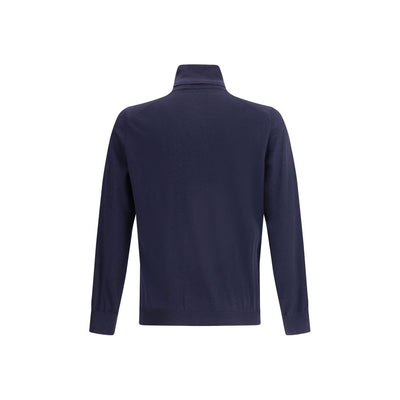 Pull col roulé en laine Brunello Cucinelli