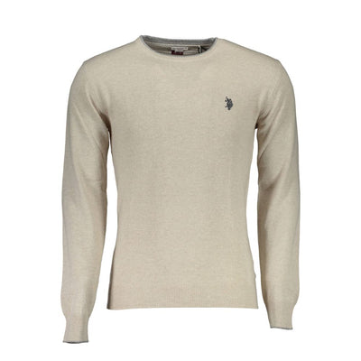Pull en laine beige US POLO ASSN.