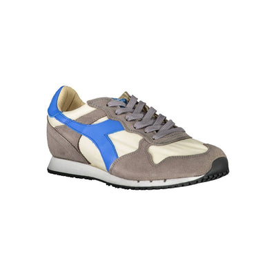 Diadora Grijze Stoffen Sneaker