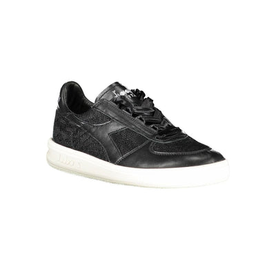 Baskets en tissu noir Diadora