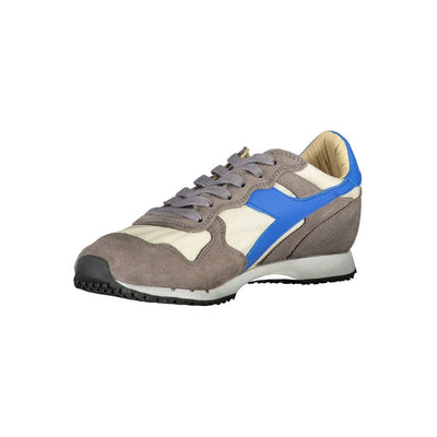Diadora Grijze Stoffen Sneaker