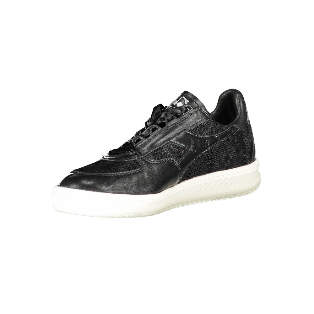 Baskets en tissu noir Diadora
