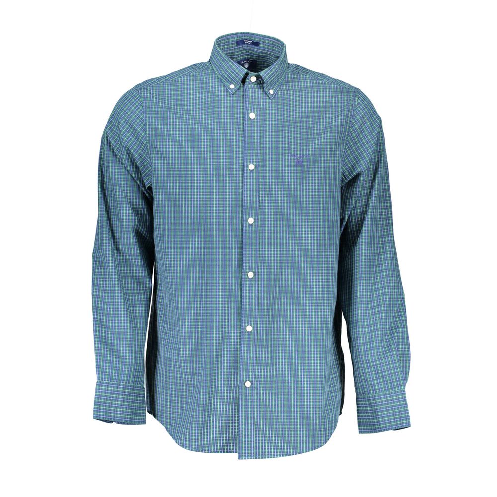 Gant Blauw Katoenen Shirt