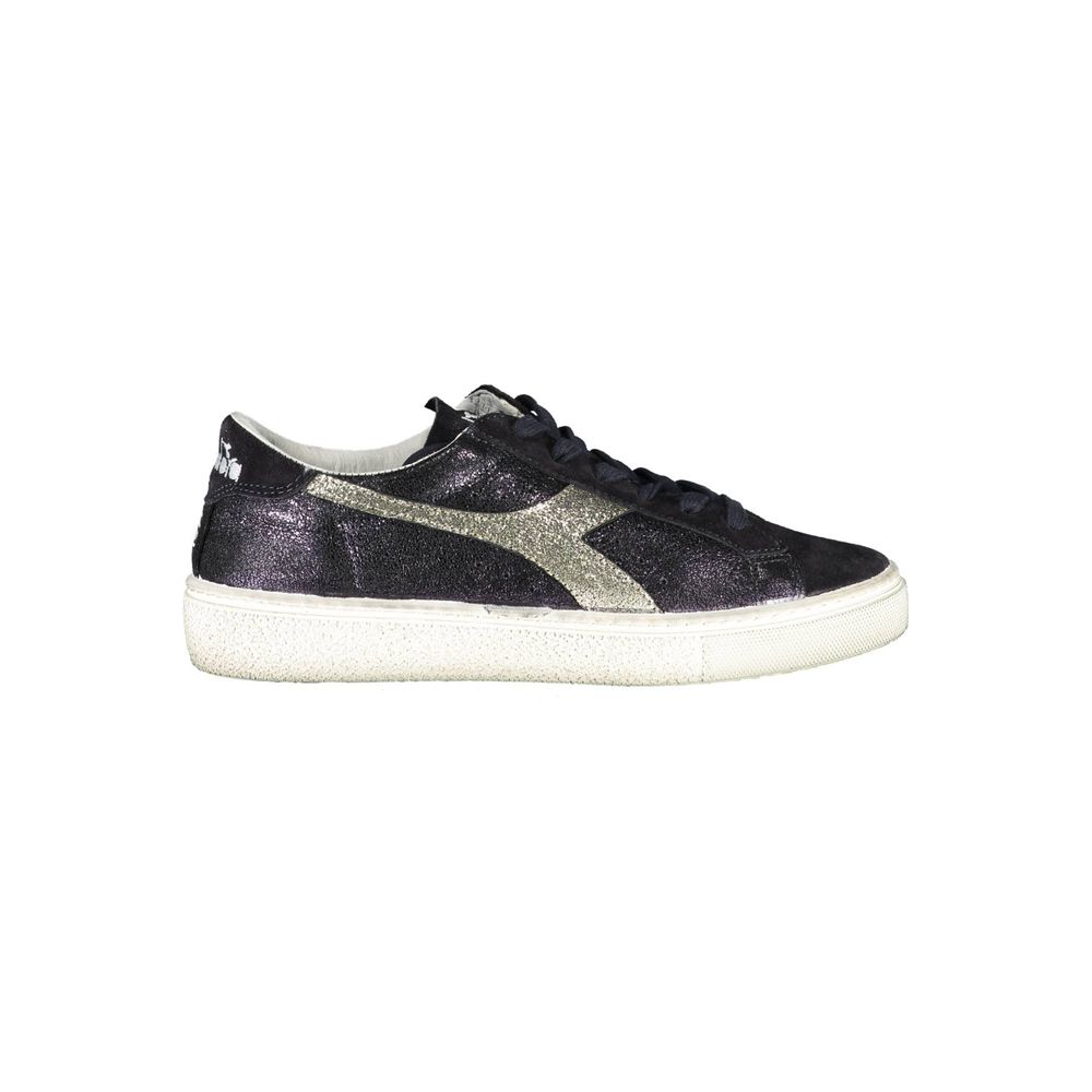 Diadora Zwarte Stoffen Sneaker