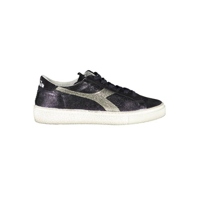 Diadora Zwarte Stoffen Sneaker