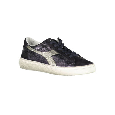 Diadora Zwarte Stoffen Sneaker