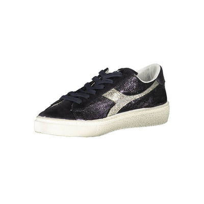 Diadora Zwarte Stoffen Sneaker