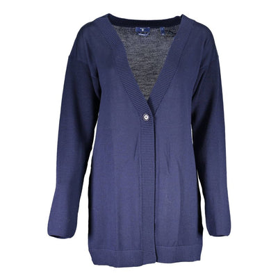 Gant Blauwe Wollen Trui