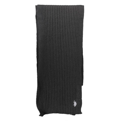 US POLO ASSN. Zwarte wollen sjaal