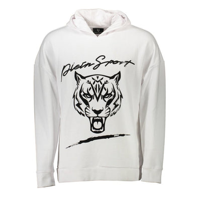 Pull en coton blanc Plein Sport pour homme
