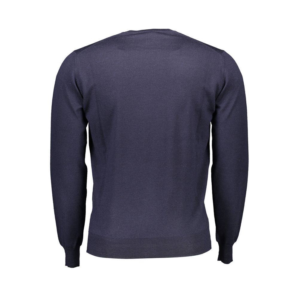 Pull en laine bleu Harmont &amp; Blaine
