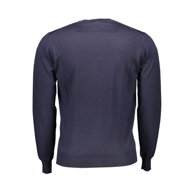 Pull en laine bleu Harmont &amp; Blaine