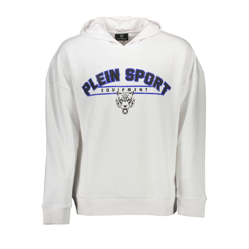 Pull en coton blanc Plein Sport pour homme