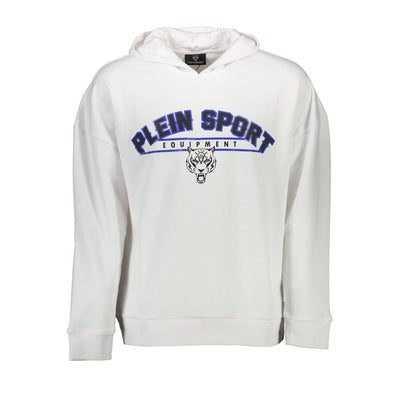 Pull en coton blanc Plein Sport pour homme
