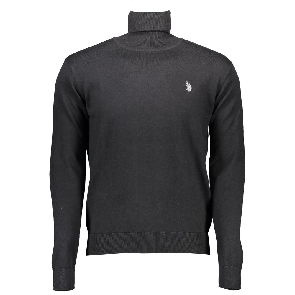 Pull en coton noir US POLO ASSN.