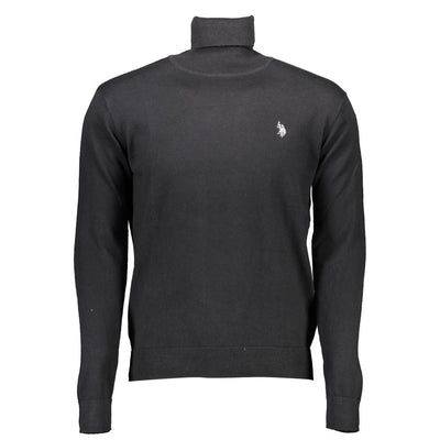 Pull en coton noir US POLO ASSN.