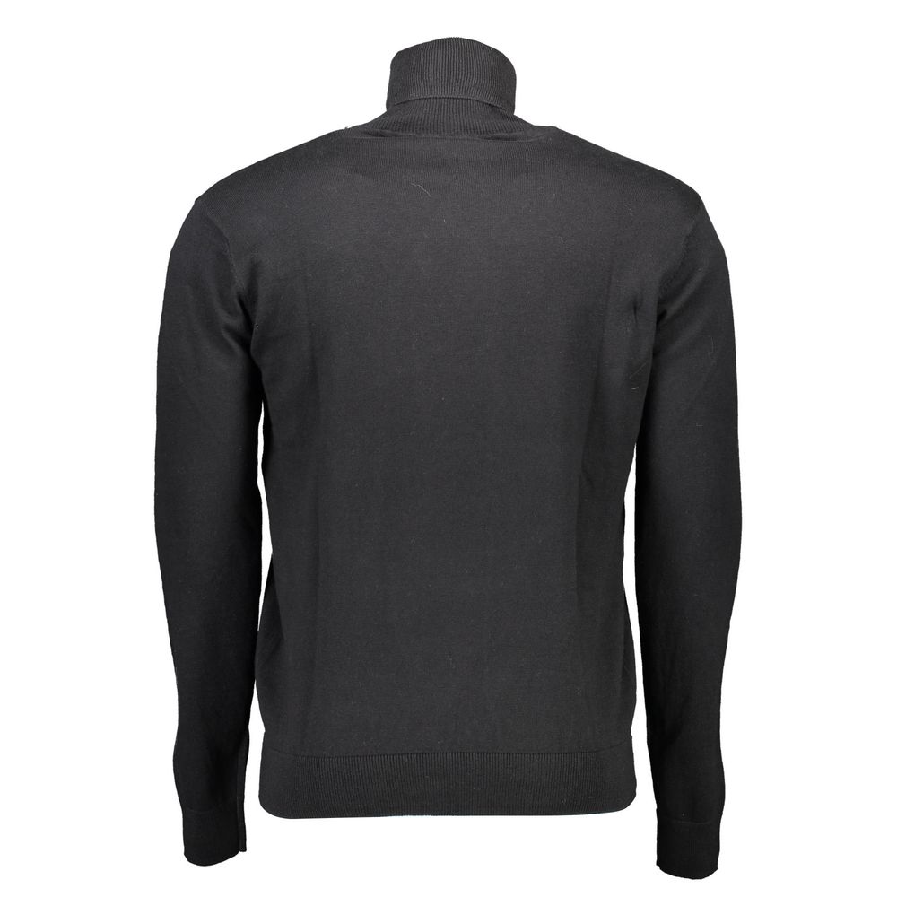 Pull en coton noir US POLO ASSN.