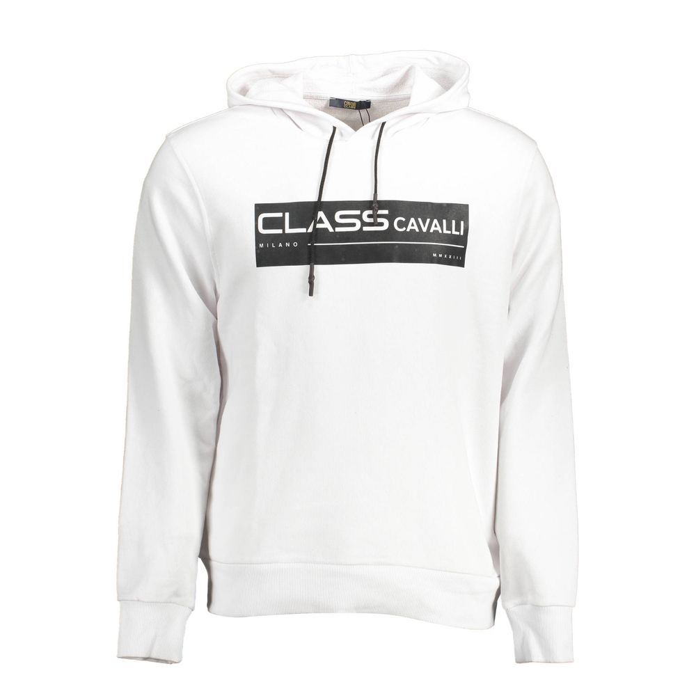 Pull en coton blanc Cavalli Class