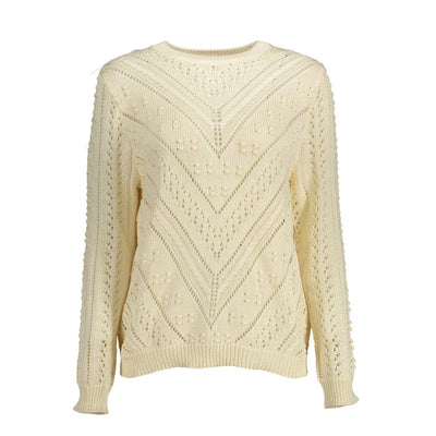 Pull en polyester blanc Kocca