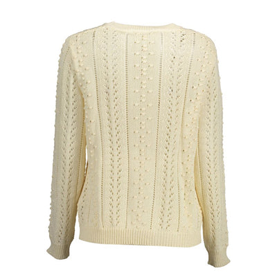 Pull en polyester blanc Kocca