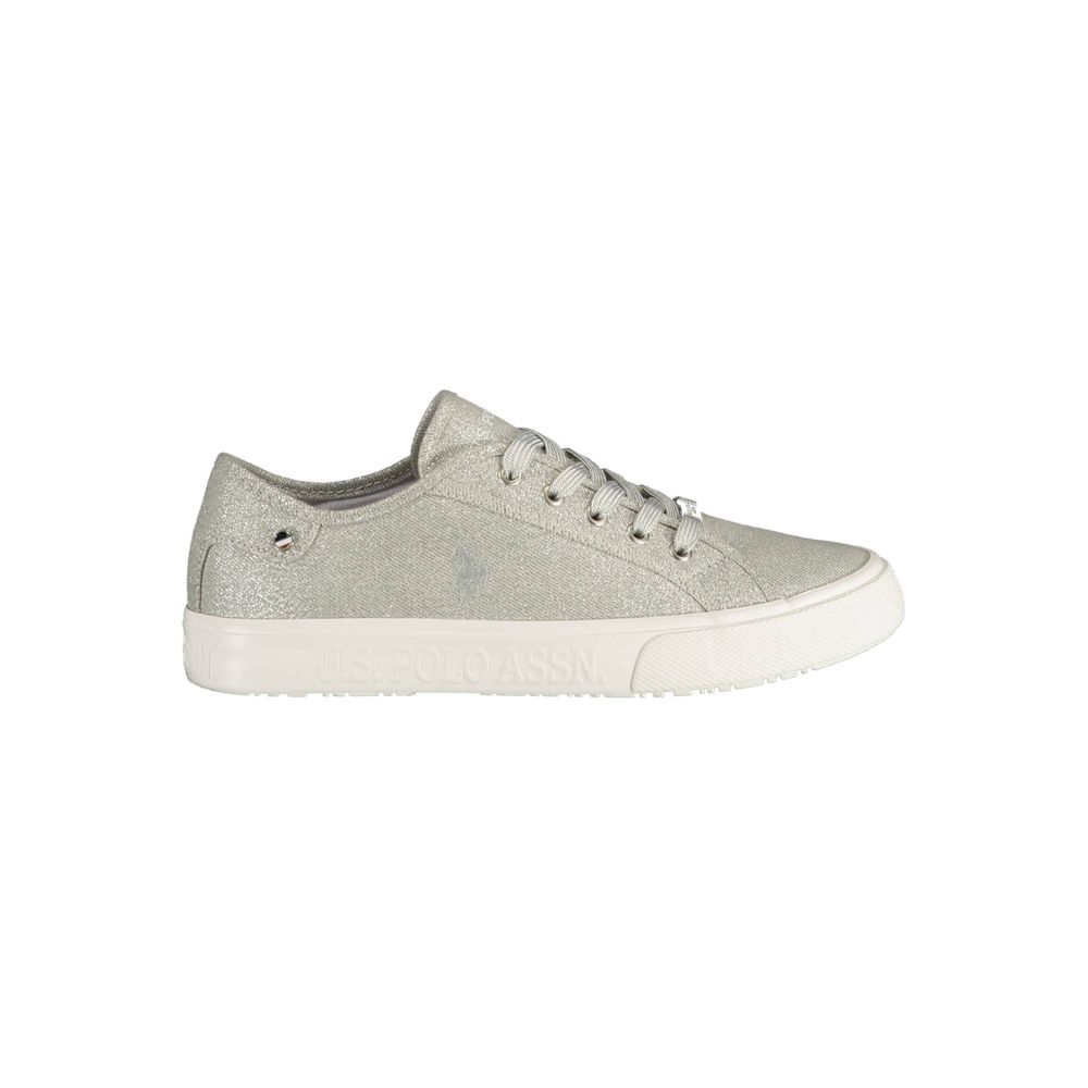 US POLO ASSN. Grijze polyester sneaker