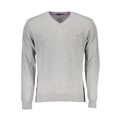 Pull en laine grise Harmont &amp; Blaine