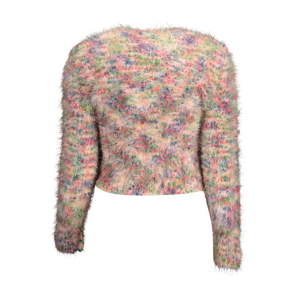 Desigual roze katoenen trui