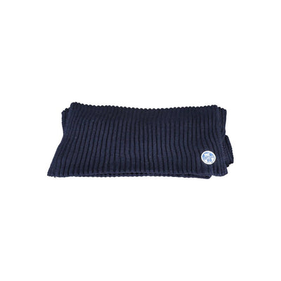 North Sails Blue Cotton Scarf