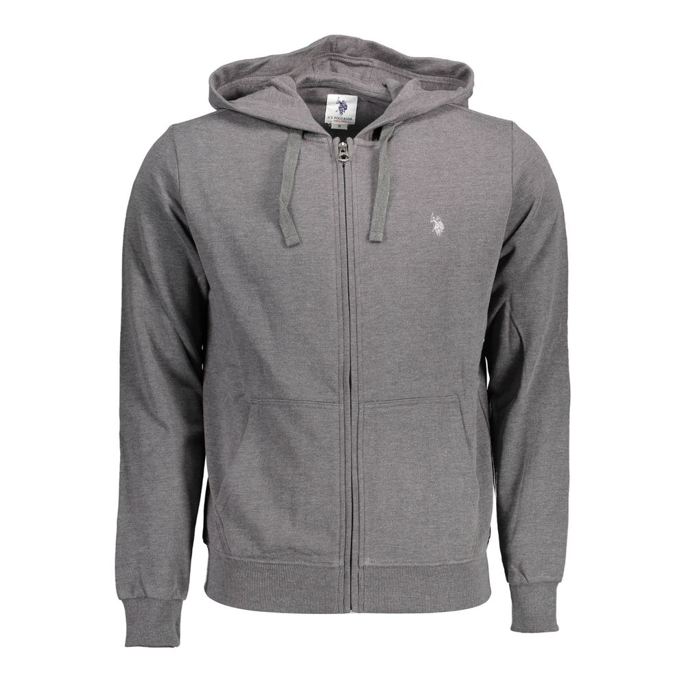 Pull en coton gris US POLO ASSN.