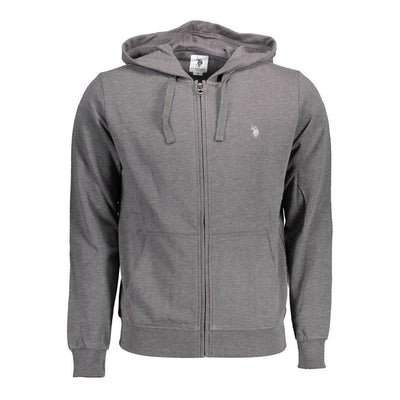 Pull en coton gris US POLO ASSN.