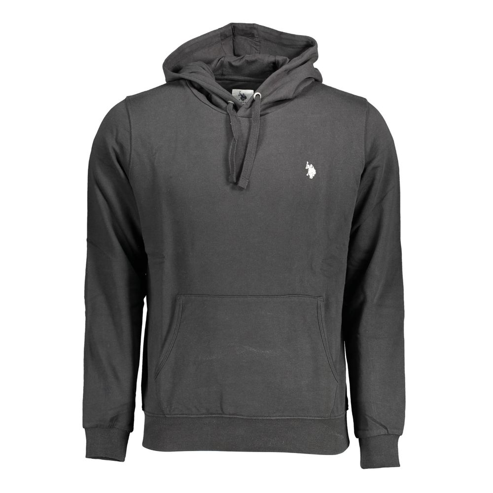 Pull en coton noir US POLO ASSN.