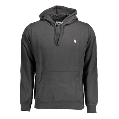 Pull en coton noir US POLO ASSN.