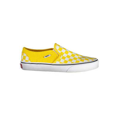 Baskets Vans jaunes en polyester
