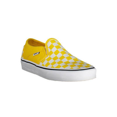 Baskets Vans jaunes en polyester