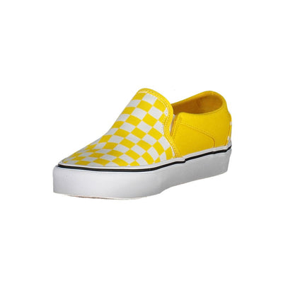 Baskets Vans jaunes en polyester