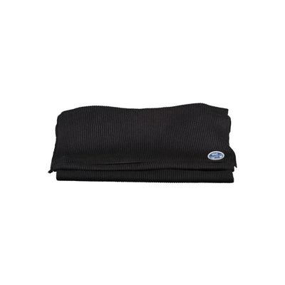 North Sails Black Cotton Scarf