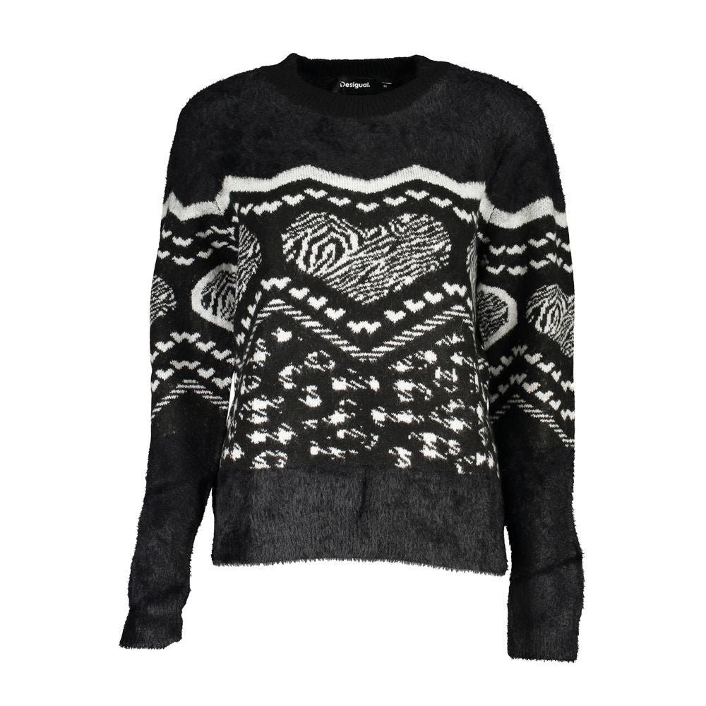 Desigual Zwarte Polyester Trui