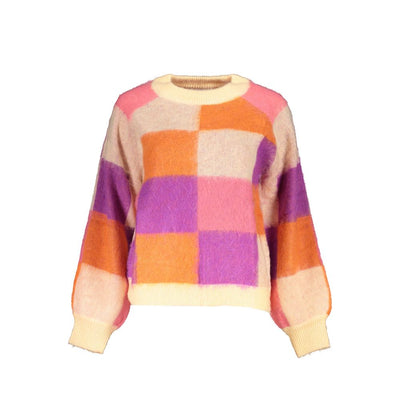 Desigual Pink Fabric Sweater