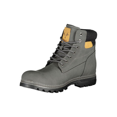 Botte Carrera grise en polyester