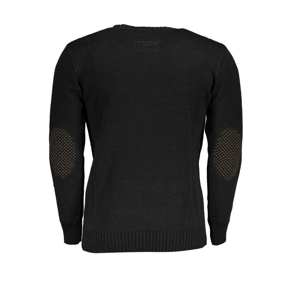 Pull en tissu noir US Grand Polo