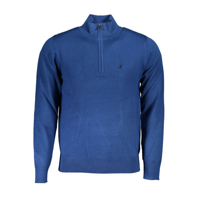 Pull US Grand Polo en nylon bleu