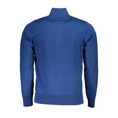 Pull US Grand Polo en nylon bleu